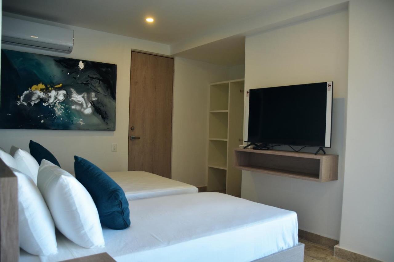 Rentas Vacacionales Torre Diez Playa del Carmen Exteriör bild