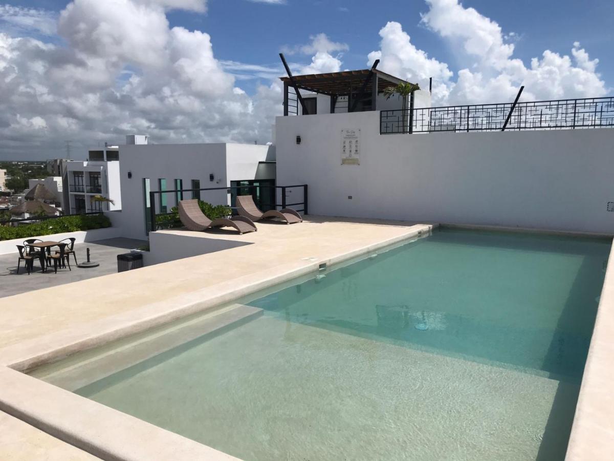 Rentas Vacacionales Torre Diez Playa del Carmen Exteriör bild