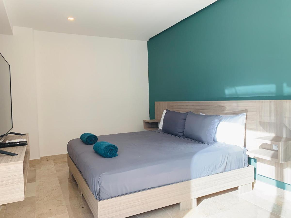 Rentas Vacacionales Torre Diez Playa del Carmen Exteriör bild