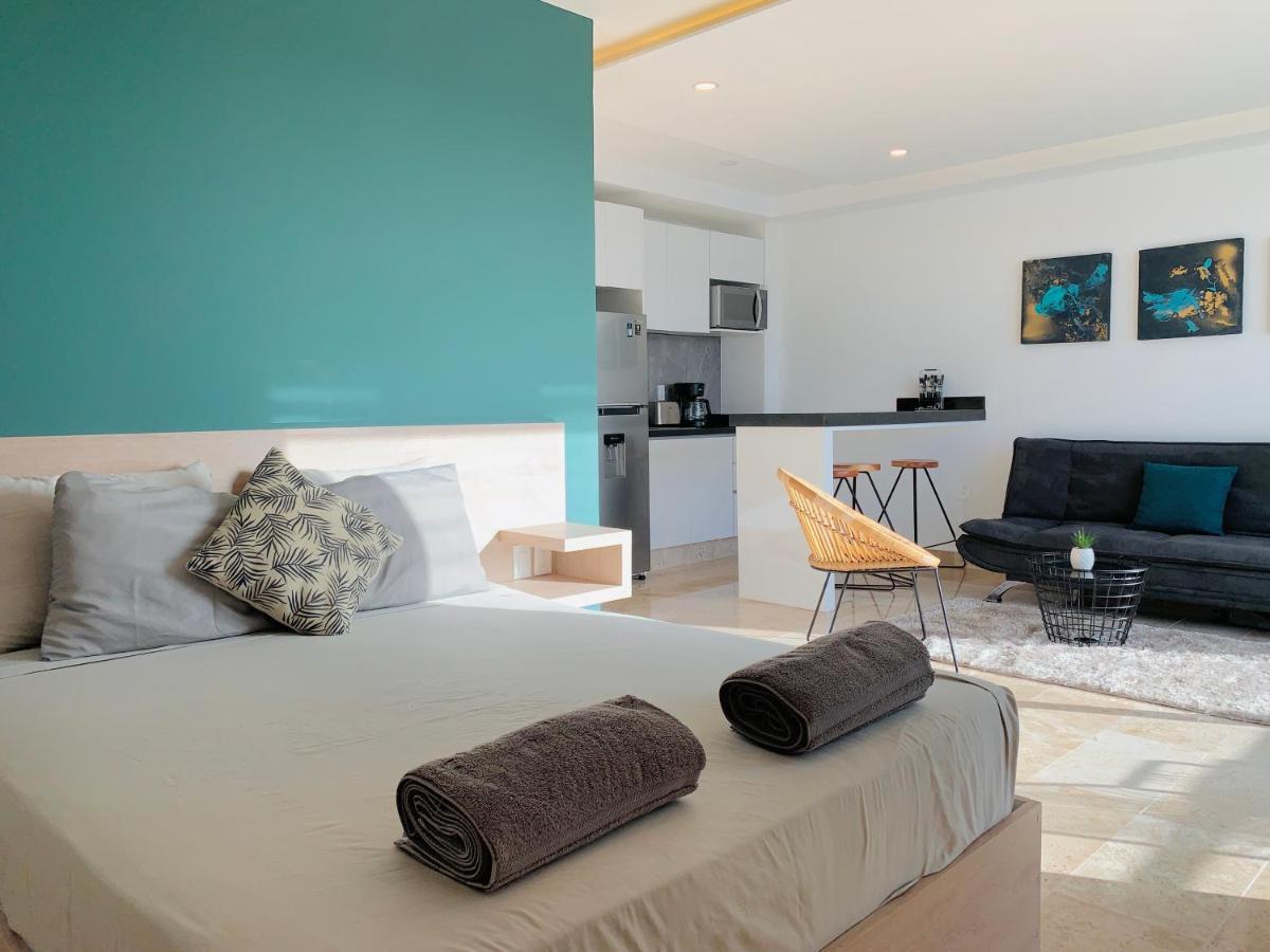 Rentas Vacacionales Torre Diez Playa del Carmen Exteriör bild