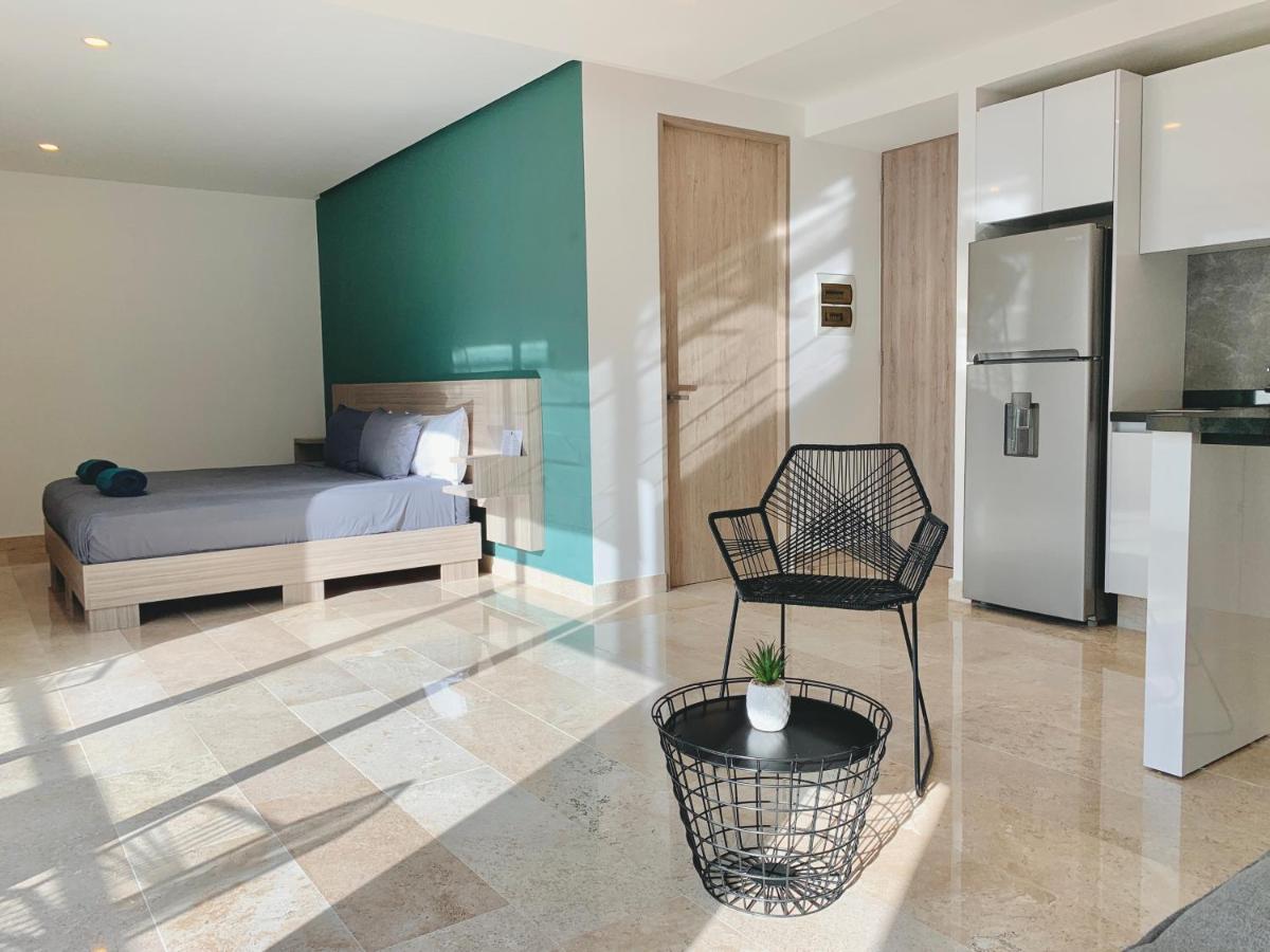 Rentas Vacacionales Torre Diez Playa del Carmen Exteriör bild