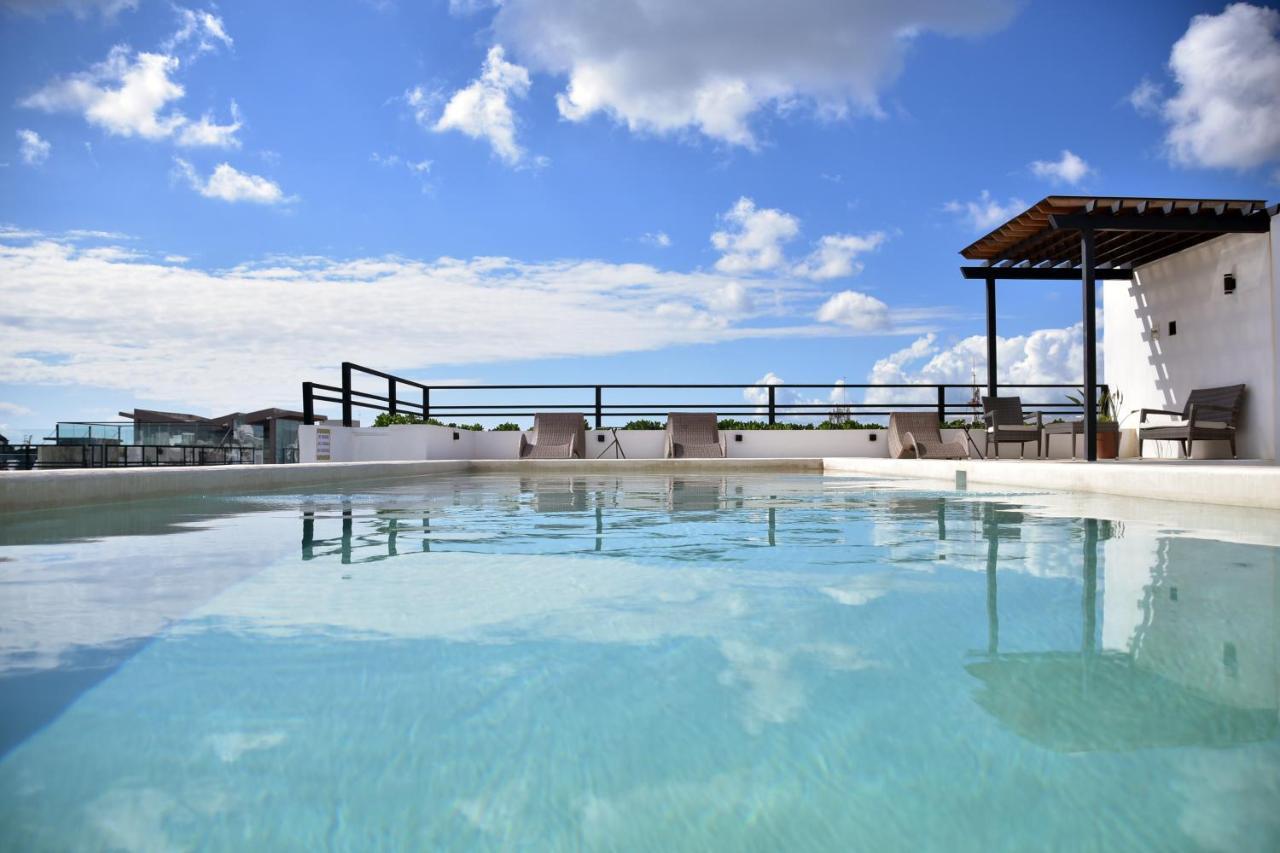 Rentas Vacacionales Torre Diez Playa del Carmen Exteriör bild