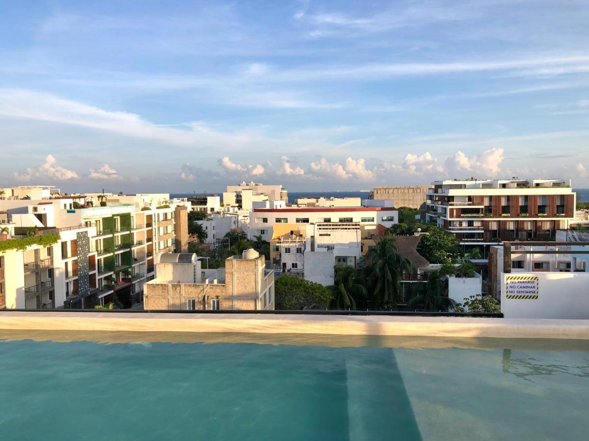 Rentas Vacacionales Torre Diez Playa del Carmen Exteriör bild