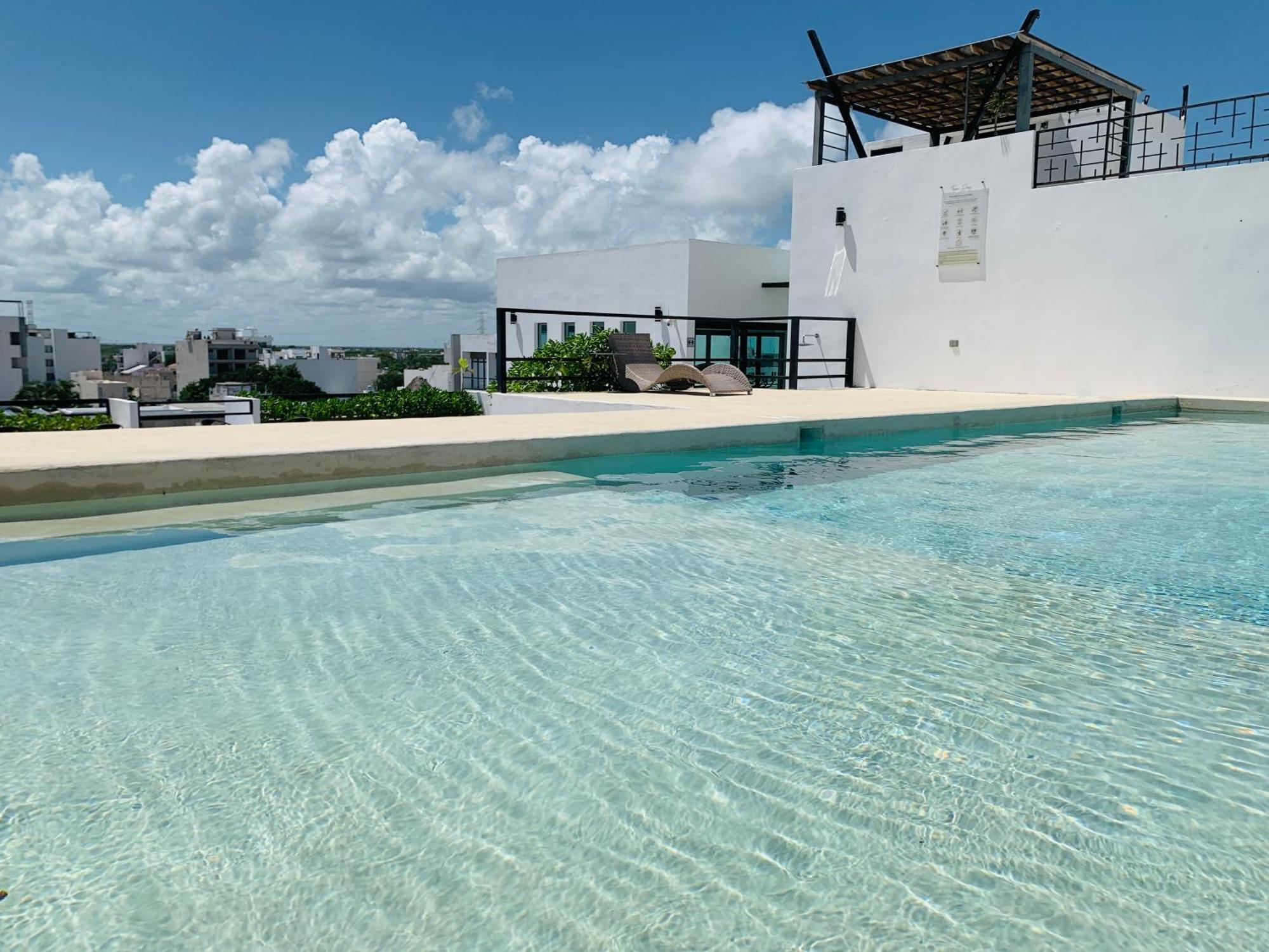 Rentas Vacacionales Torre Diez Playa del Carmen Exteriör bild